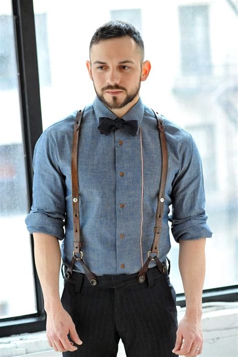 designer suspenders fashion for men.